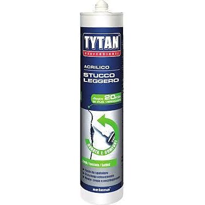 Tytan SIGILLANTE ACRILICO STUCCO LEGGERO Bianco 300ml Tytan SIGILLANTE ACRILICO STUCCO LEGGERO Bianco 300ml