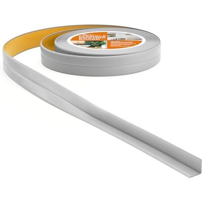 Garmin Battiscopa Morbido Adesivo 10 mm x 10 mm Striscia di Chiusura Nastro Sigillante Per il Bagno Per la Cucina PVC Flessibile Stretto Decorativo (Grigio, 5 metri) Garmin Battiscopa Morbido Adesivo 10 mm x 10 mm Striscia di Chiusura Nastro Sigillante Per il Bagno Per la Cucina PVC Flessibile Stretto Decorativo (Grigio, 5 metri)