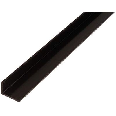 Alberts Profilo angolare Plastica, nero 1000 x 25 x 20 mm Alberts Profilo angolare Plastica, nero 1000 x 25 x 20 mm