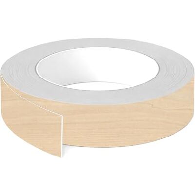 cyclingcolors 1x Bordo bordatura nastro per bordi in ABS senza colla 43 mm x 5 m spessore 0,80 mm pannello per mobili piano di lavoro laminato in legno, Betulla sabbia cyclingcolors 1x Bordo bordatura nastro per bordi in ABS senza colla 43 mm x 5 m spessore 0,80 mm pannello per mobili piano di lavoro laminato in legno, Betulla sabbia
