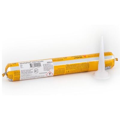 SIKA Sigillante elastico per facciate Hyflex-250 Facade, Bianco Massima qualità per giunti in calcestruzzo Impermeabilizzazione che dura una vita 600ml SIKA Sigillante elastico per facciate Hyflex-250 Facade, Bianco Massima qualità per giunti in calcestruzzo Impermeabilizzazione che dura una vita 600ml