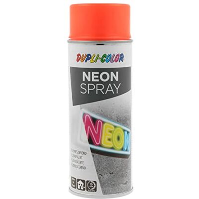 DUPLI-COLOR - Neon Spray - Rosso Neon - 400 ml - Spray vernice DUPLI-COLOR - Neon Spray - Rosso Neon - 400 ml - Spray vernice