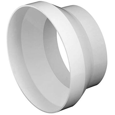 Gebo Riduttore riduttore riduttore tubo di transizione Ø 125-120 mm ventilazione Gebo Riduttore riduttore riduttore tubo di transizione Ø 125-120 mm ventilazione