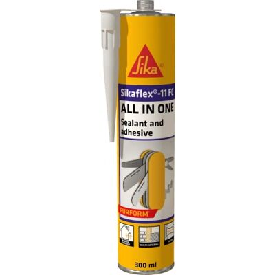 SIKA flex Purform Adesivo e sigillante elastico multiuso Uso interno ed esterno Flessibile Indurimento dell'umidità Grigio 300ml SIKA flex Purform Adesivo e sigillante elastico multiuso Uso interno ed esterno Flessibile Indurimento dell'umidità Grigio 300ml