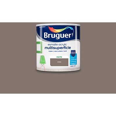 Bruguer Acrylic Multisuperficie Smalto ad acqua opaco Moka 250 ml Bruguer Acrylic Multisuperficie Smalto ad acqua opaco Moka 250 ml