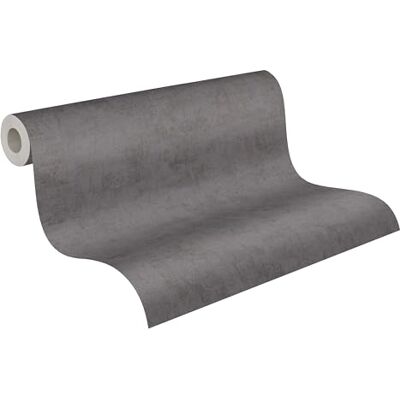 A.S. Création Nordic Feeling Carta da parati in tessuto non tessuto, colore: grigio, grigio scuro A.S. Création Nordic Feeling Carta da parati in tessuto non tessuto, colore: grigio, grigio scuro