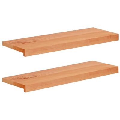 vidaXL Soglie per finestre 2 pz Verniciato 70 x 30 x 2 cm vidaXL Soglie per finestre 2 pz Verniciato 70 x 30 x 2 cm