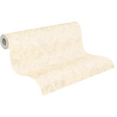 A.S. Création OK 1692-59 Carta da parati in tessuto non tessuto, tinta unita, 10,05 m x 0,53 m, beige A.S. Création OK 1692-59 Carta da parati in tessuto non tessuto, tinta unita, 10,05 m x 0,53 m, beige