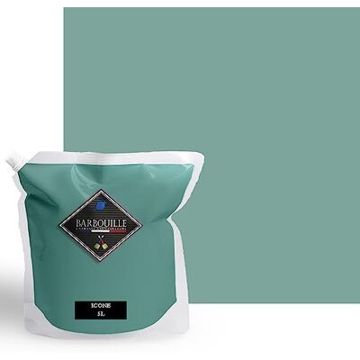 Barbouille - Jade Satin - 5L - Satin - Pittura acrilica Barbouille - Jade Satin - 5L - Satin - Pittura acrilica