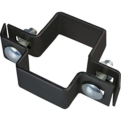 Alberts - Mittelschelle Vierkantpfosten - 40x40 mm - M8x30 mm - Fence hardware Alberts - Mittelschelle Vierkantpfosten - 40x40 mm - M8x30 mm - Fence hardware