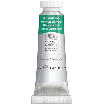 Winsor & Newton WN ACQUERELLO PROFESSIONALE 14ML – Tono Viridiano Winsor & Newton WN ACQUERELLO PROFESSIONALE 14ML – Tono Viridiano
