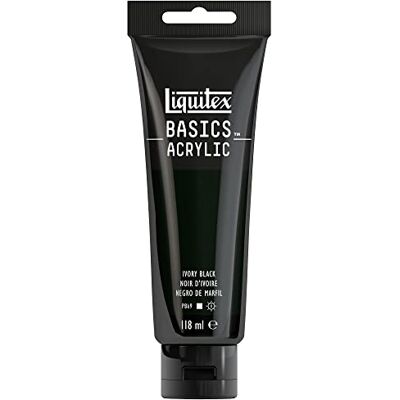 Liquitex Basics Pittura acrilica, Pigmenti per artisti monopigmentati, Resistente alla luce, durevole nel tempo, Finitura satinata, Tubo da 118 ml Argento Liquitex Basics Pittura acrilica, Pigmenti per artisti monopigmentati, Resistente alla luce, durevole nel tempo, Finitura satinata, Tubo da 118 ml Argento