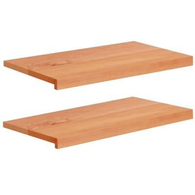 vidaXL Soglie per finestre 2 pz Verniciato 70 x 40 x 2 cm vidaXL Soglie per finestre 2 pz Verniciato 70 x 40 x 2 cm