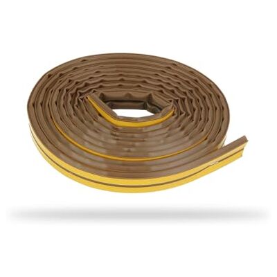 Amig Guarnizione Adesiva 2 Strisce da 3 m Ø7 X 9 mm Materiale Silicone Marrone Installazione Facile e Veloce Impermeabile e Lavabile Isolante Termico e Freddo Amig Guarnizione Adesiva 2 Strisce da 3 m Ø7 X 9 mm Materiale Silicone Marrone Installazione Facile e Veloce Impermeabile e Lavabile Isolante Termico e Freddo