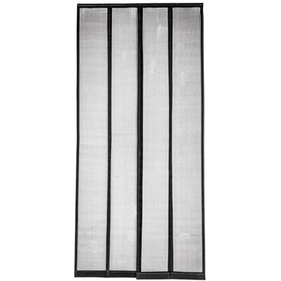 Amig Tenda Zanzariera per Porte 100 x 220 cm Grigio PVC e Fibra di Vetro Protezione Antizanzare Per Porte di Passaggio, Balconi o Terrazze Montaggio con Viti Mod. Amig Tenda Zanzariera per Porte 100 x 220 cm Grigio PVC e Fibra di Vetro Protezione Antizanzare Per Porte di Passaggio, Balconi o Terrazze Montaggio con Viti Mod.