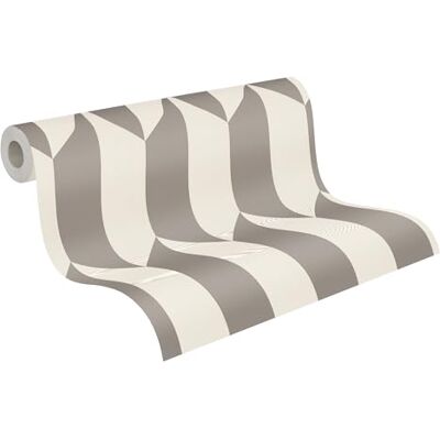 A.S. Création Livingwalls carta da parati TNT con motivo geometrico crema metallizzato – carta da parati grafica moderna 10,05 mx 0,53 m di COSMOPOLITAN – A.S. Création Livingwalls carta da parati TNT con motivo geometrico crema metallizzato – carta da parati grafica moderna 10,05 mx 0,53 m di COSMOPOLITAN –