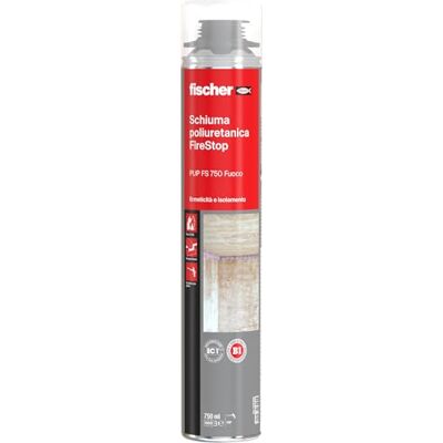 Fischer - PUP FS - EI 240 - Resistente al fuoco - Schiuma poliuretanica Fischer - PUP FS - EI 240 - Resistente al fuoco - Schiuma poliuretanica