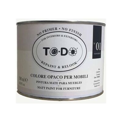 FLEUR - to-do colore mobili 500ML snowdrop - Vernice FLEUR - to-do colore mobili 500ML snowdrop - Vernice