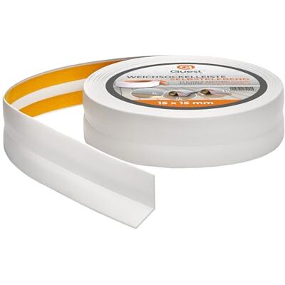 Garmin Battiscopa Morbido 15 x 15 mm Autoadesivo Grigio Chiaro, 5 m Striscia sigillante flessibile in PVC, resistente ai raggi UV, per cucina e bagno, facile da pulire Garmin Battiscopa Morbido 15 x 15 mm Autoadesivo Grigio Chiaro, 5 m Striscia sigillante flessibile in PVC, resistente ai raggi UV, per cucina e bagno, facile da pulire