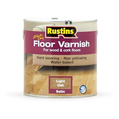 Rustins Varnish per Pavimenti Quercia Chiara a Asciugatura Rapida - Varnish per Pavimenti Rustins Varnish per Pavimenti Quercia Chiara a Asciugatura Rapida - Varnish per Pavimenti