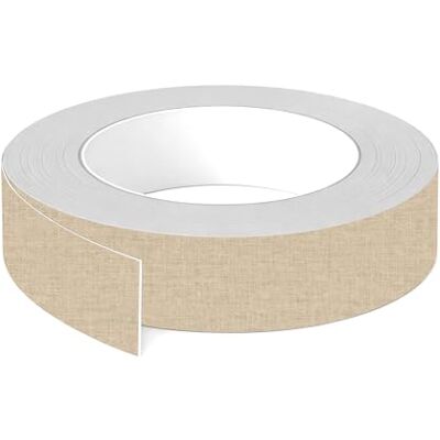 cyclingcolors 1x Bordo bordatura nastro per bordi in ABS senza colla 43 mm x 5 m spessore 0,80 mm pannello per mobili piano di lavoro laminato in legno, Tessuto beige cyclingcolors 1x Bordo bordatura nastro per bordi in ABS senza colla 43 mm x 5 m spessore 0,80 mm pannello per mobili piano di lavoro laminato in legno, Tessuto beige
