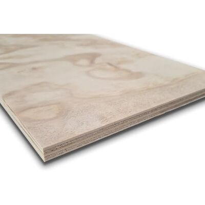 SUNWOOD Pannello Multistrato 120x80 cm, in Legno marino fenolico di Pino da 15 mm SUNWOOD Pannello Multistrato 120x80 cm, in Legno marino fenolico di Pino da 15 mm