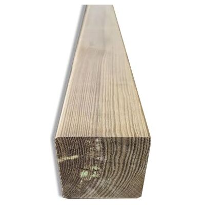 SUNWOOD Trave quadrata in legno di pino impregnata da 200 cm, sezione 7x7 cm SUNWOOD Trave quadrata in legno di pino impregnata da 200 cm, sezione 7x7 cm