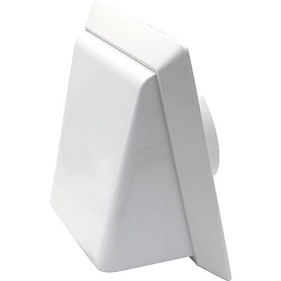 La Ventilazione CP19100B Cappetta antivento per tubi ø 100 mm, bianca La Ventilazione CP19100B Cappetta antivento per tubi ø 100 mm, bianca