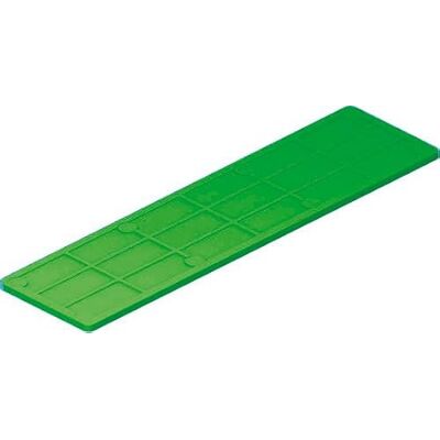 Roto /Gluske Blocco di vetro GLAS-TEC GL-NM 100 x 40 x 5 mm colore verde 500 pezzi Roto /Gluske Blocco di vetro GLAS-TEC GL-NM 100 x 40 x 5 mm colore verde 500 pezzi
