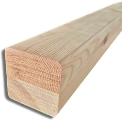 SUNWOOD Trave in Pino Bilama Piallato 7x7 cm, 240 cm Travetto in Legno Naturale per Bricolage SUNWOOD Trave in Pino Bilama Piallato 7x7 cm, 240 cm Travetto in Legno Naturale per Bricolage