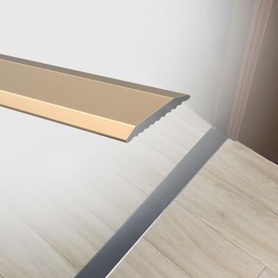 JXNVHJ Profilo Di Transizione 90cm, 3 Pezzi, In Lega Di Alluminio Anodizzato – Striscia Di Transizione Per Pavimenti In Laminato, Piastrelle E Moquette, Guida Di Transizione(Gold,60mm) JXNVHJ Profilo Di Transizione 90cm, 3 Pezzi, In Lega Di Alluminio Anodizzato – Striscia Di Transizione Per Pavimenti In Laminato, Piastrelle E Moquette, Guida Di Transizione(Gold,60mm)