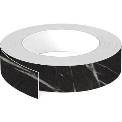 cyclingcolors 1x Bordo bordatura nastro per bordi in ABS senza colla 23 mm x 5 m spessore 0,80 mm pannello per mobili piano di lavoro laminato in legno, Pietra Grigia nero opaco cyclingcolors 1x Bordo bordatura nastro per bordi in ABS senza colla 23 mm x 5 m spessore 0,80 mm pannello per mobili piano di lavoro laminato in legno, Pietra Grigia nero opaco