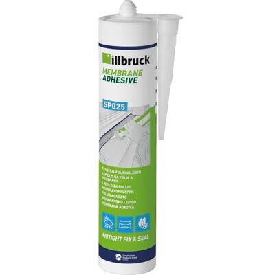 Illbruck SP025 Colla per finestre ecologica, 310 ml, colore: grigio cemento Illbruck SP025 Colla per finestre ecologica, 310 ml, colore: grigio cemento