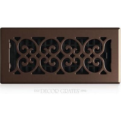 Decor Grates , Grata per pavimento, 10 x 25 cm, finitura bronzo lucidato Decor Grates , Grata per pavimento, 10 x 25 cm, finitura bronzo lucidato