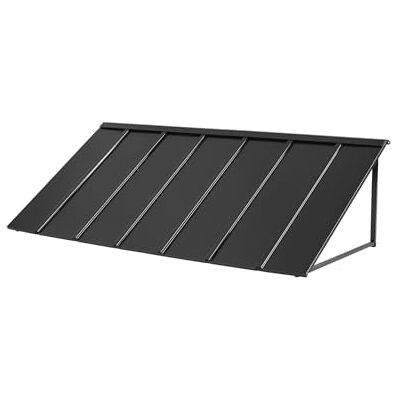VEVOR Pensilina per Finestra Porta da 2032 x 910 mm Tettoia per Porta Ingresso, Acciaio Verniciato a Polvere Antiruggine, Pensilina per Patio Esterno, per Protezione da Pioggia, Neve e Luce Solare VEVOR Pensilina per Finestra Porta da 2032 x 910 mm Tettoia per Porta Ingresso, Acciaio Verniciato a Polvere Antiruggine, Pensilina per Patio Esterno, per Protezione da Pioggia, Neve e Luce Solare