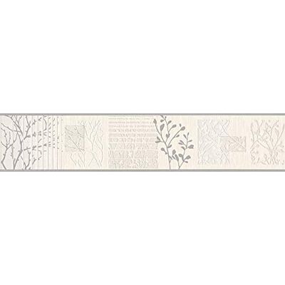 A.S. Création 3442-12 Bordo autoadesivo Only Borders 10 passamano 5,00 m x 0,13 m, beige grigio metallizzato A.S. Création 3442-12 Bordo autoadesivo Only Borders 10 passamano 5,00 m x 0,13 m, beige grigio metallizzato