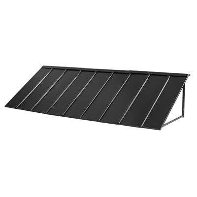 VEVOR Pensilina per Finestra Porta da 2641 x 910 mm Tettoia per Porta Ingresso, Acciaio Verniciato a Polvere Antiruggine, Pensilina per Patio Esterno per Protezione da Pioggia, Neve e Luce Solare VEVOR Pensilina per Finestra Porta da 2641 x 910 mm Tettoia per Porta Ingresso, Acciaio Verniciato a Polvere Antiruggine, Pensilina per Patio Esterno per Protezione da Pioggia, Neve e Luce Solare