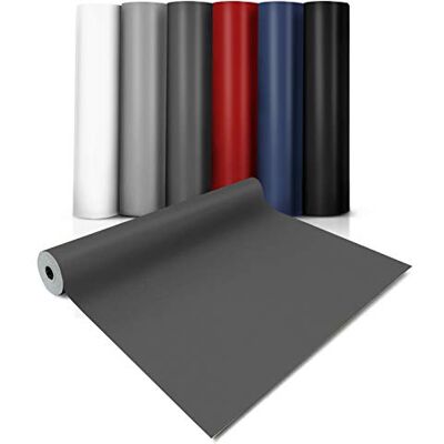 casa pura Rivestimento per pavimenti in PVC senza colla, pellicola in vinile per pavimenti, mobili e pareti, rotolo al metro in tinta unita, ultra resistente all'usura, durevole a lungo termine casa pura Rivestimento per pavimenti in PVC senza colla, pellicola in vinile per pavimenti, mobili e pareti, rotolo al metro in tinta unita, ultra resistente all'usura, durevole a lungo termine