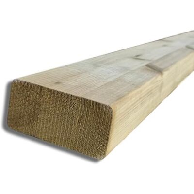 SUNWOOD Listello in legno di pino nordico da 150 cm, sezione 4,5x9 cm, classe di impermeabilizzazione 4 SUNWOOD Listello in legno di pino nordico da 150 cm, sezione 4,5x9 cm, classe di impermeabilizzazione 4