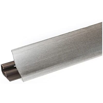 DQ-PP Listello angolare da 3 m, titanio, 23 x 23 mm, PVC. Modanatura per piano di lavoro della cucina, modanatura per finiture da parete o da tavolo DQ-PP Listello angolare da 3 m, titanio, 23 x 23 mm, PVC. Modanatura per piano di lavoro della cucina, modanatura per finiture da parete o da tavolo