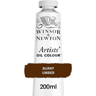 Winsor & Newton Artists Pittura ad Olio, Terra di Ombra Tostata, 200 ml Winsor & Newton Artists Pittura ad Olio, Terra di Ombra Tostata, 200 ml