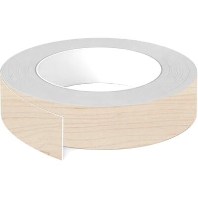 cyclingcolors 1x Bordo bordatura nastro per bordi in ABS senza colla 23 mm x 5 m spessore 0,80 mm pannello per mobili piano di lavoro laminato in legno, Acero americano champagne cyclingcolors 1x Bordo bordatura nastro per bordi in ABS senza colla 23 mm x 5 m spessore 0,80 mm pannello per mobili piano di lavoro laminato in legno, Acero americano champagne