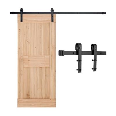 VEVOR Kit Ferramenta per Porta Scorrevole da Fienile 1828 mm, Capacità 150 kg, Compatibile con Larghezza max. 91 cm e Spessore da 34,9 a 44,45 mm, Binario Resistente e Rullo a Forma J, Nero VEVOR Kit Ferramenta per Porta Scorrevole da Fienile 1828 mm, Capacità 150 kg, Compatibile con Larghezza max. 91 cm e Spessore da 34,9 a 44,45 mm, Binario Resistente e Rullo a Forma J, Nero