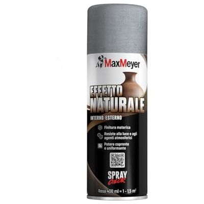 MAXMEYER Spray Effetto Naturale Cemento 0.400 L MAXMEYER Spray Effetto Naturale Cemento 0.400 L