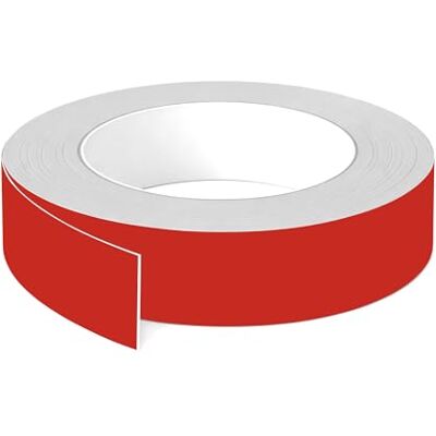 cyclingcolors 1x Bordo bordatura nastro per bordi in ABS senza colla 43 mm x 5 m spessore 0,80 mm pannello per mobili piano di lavoro laminato in legno, Rosso opaco cyclingcolors 1x Bordo bordatura nastro per bordi in ABS senza colla 43 mm x 5 m spessore 0,80 mm pannello per mobili piano di lavoro laminato in legno, Rosso opaco