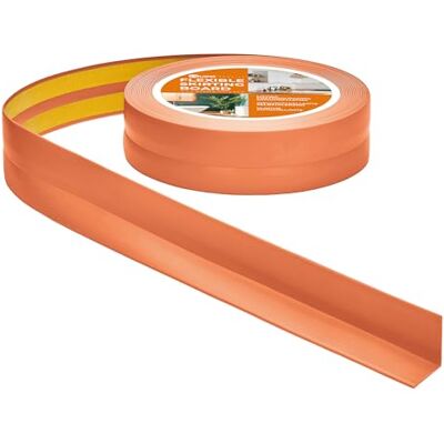 Garmin Battiscopa Morbido 30 x 30 mm Autoadesivo Rosso Mattone, 20 m Garmin Battiscopa Morbido 30 x 30 mm Autoadesivo Rosso Mattone, 20 m
