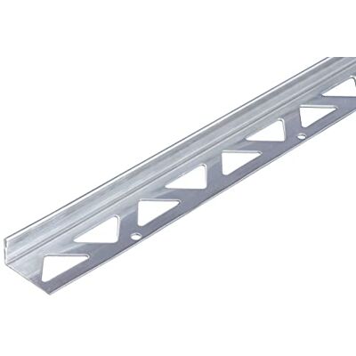 Alberts Profilo terminale per piastrelle Acciaio inox 1000 x 23,5 x 12,5 mm Alberts Profilo terminale per piastrelle Acciaio inox 1000 x 23,5 x 12,5 mm