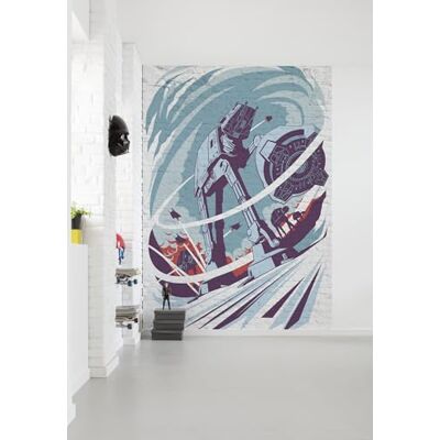 Murale da parete komar concrete hoth Murale da parete komar concrete hoth