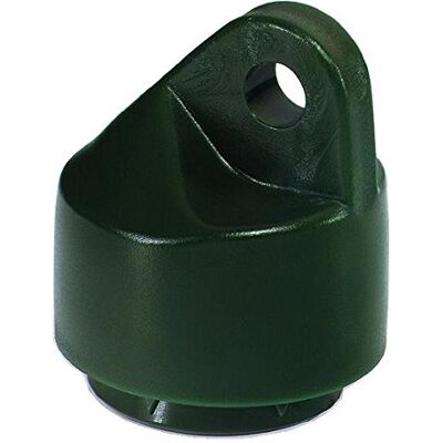 Alberts Gah- Cappuccio a saetta d'alluminio per paletti ø 50 mm, rivestito in plastica verde Alberts Gah- Cappuccio a saetta d'alluminio per paletti ø 50 mm, rivestito in plastica verde