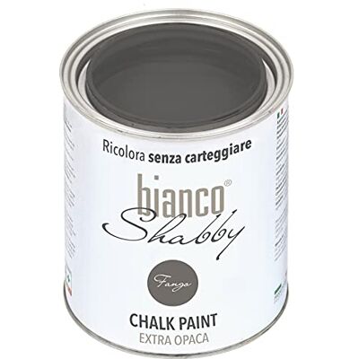 biancoShabby - Landpaint Chalk Extra Opaca - fango - 1l - Vernice biancoShabby - Landpaint Chalk Extra Opaca - fango - 1l - Vernice